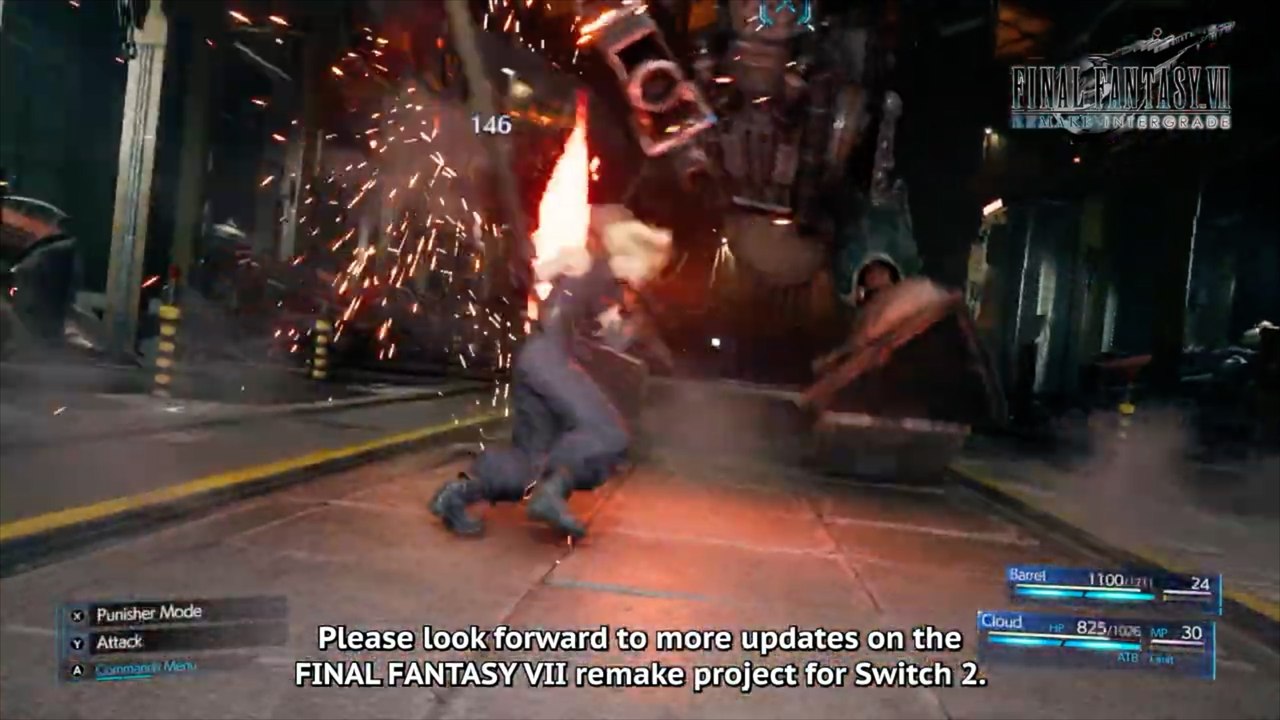 Final Fantasy 7 Remake Intergrade Official Nintendo Switch 2 Announcement Trailer