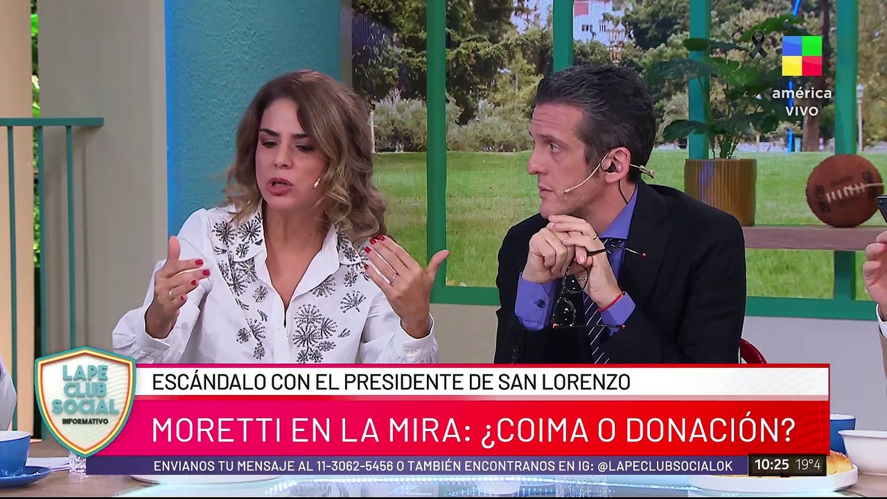 ESCÁNDALO CON EL PRESIDENTE DE SAN LORENZO: ¿COIMA O DONACIÓN?