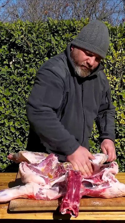 Chef Kanan Outdid Himself Today With Super Tender and Delicious Spiced Lamb in Griddle on Fire