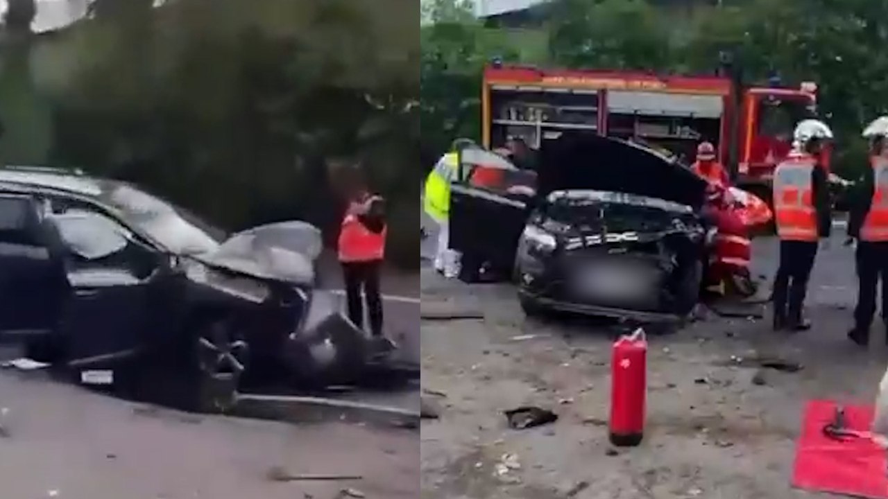 Un ado percute une famille après un refus d'obtempérer