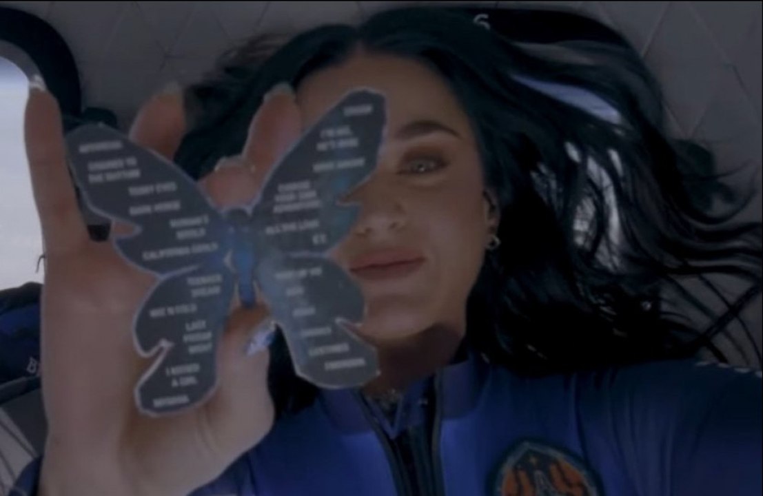 Katy perry: blue origin-flug an den rand des weltraums war 'total verrückt'
