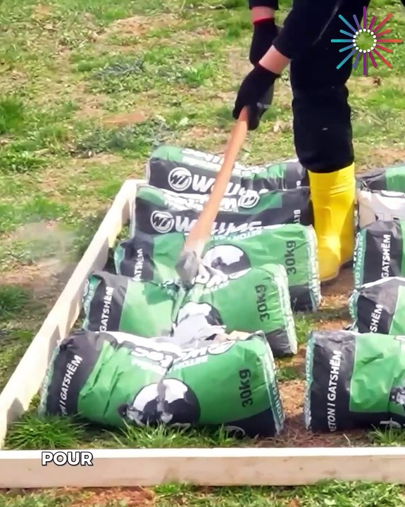 Implementing a dry pour concrete slab is this easy!