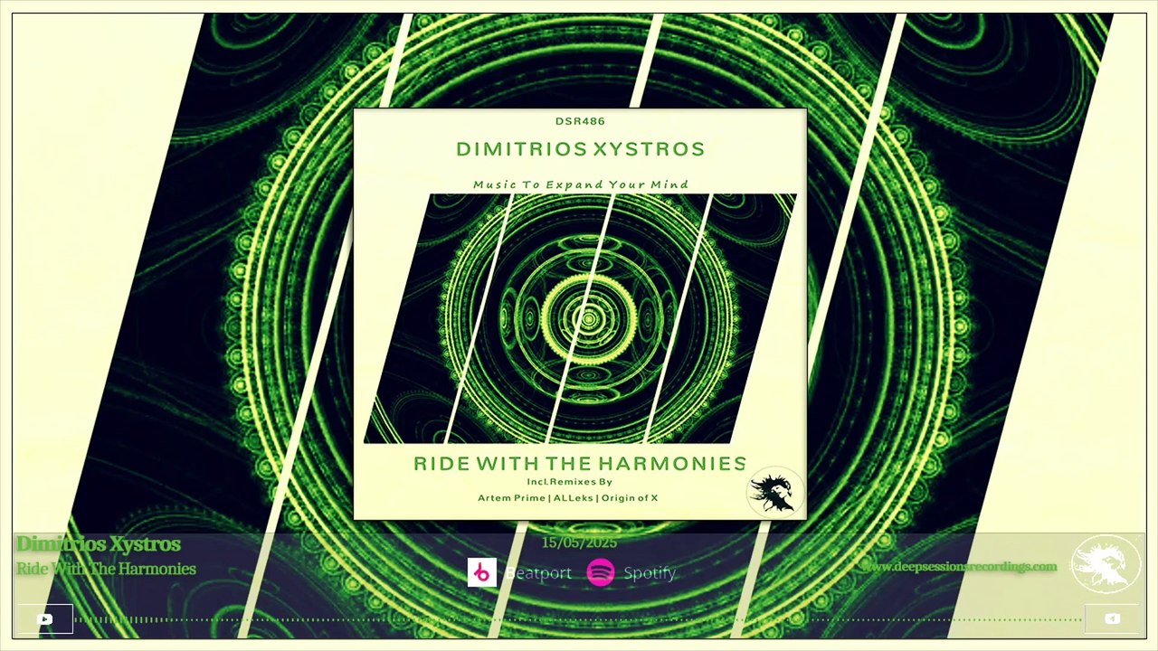 DSR486 Dimitrios Xystros - Ride With The Harmonies • Deepsessions Recordings