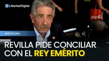 Revilla espera conciliar en persona con el rey emérito