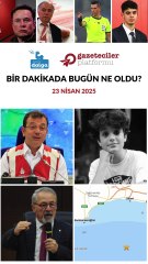Bir dakikada bugün ne oldu?