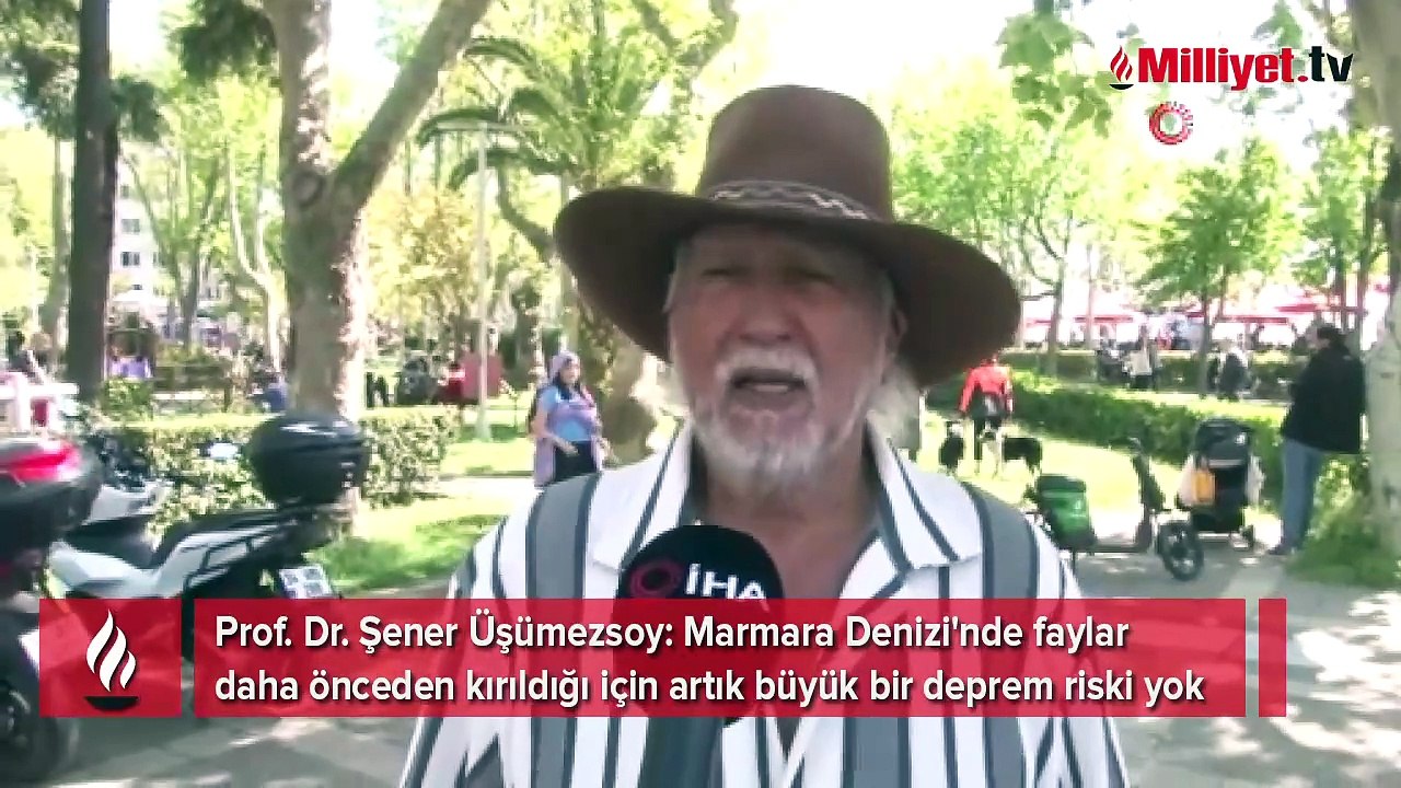 Prof. Dr. Şener Üşümezsoy'dan çarpıcı yorum: Artık büyük deprem riski yok