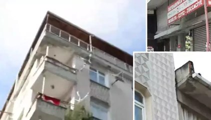 Şirinevler'de riskli bir bina boşaltıldı