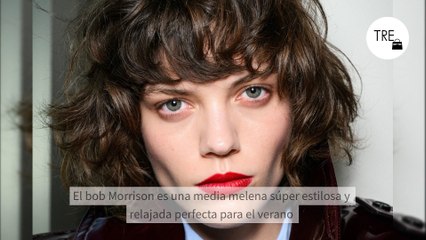 El bob Morrison es una media melena súper estilosa y relajada perfecta para el verano