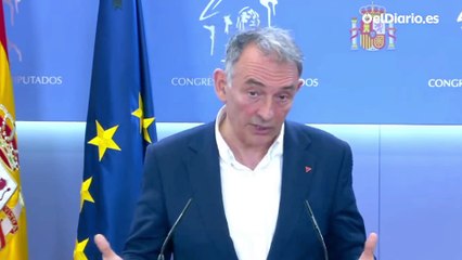 Enrique Santiago pide que el Congreso debata y vote sobre el gasto militar