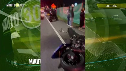 Identifican a motociclista fallecido en colisión múltiple bajando vía Las Palmas