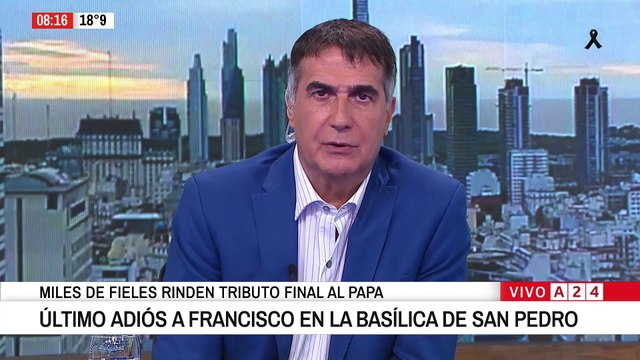 ⚫ ÚLTIMO ADIÓS AL PADRE FRANCISCO: COMENZARON LAS EXEQUIAS PÚBLICAS EN EL VATICANO