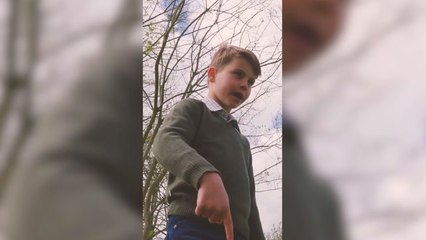 William and Kate share video of Prince Louis on his seventh birthday