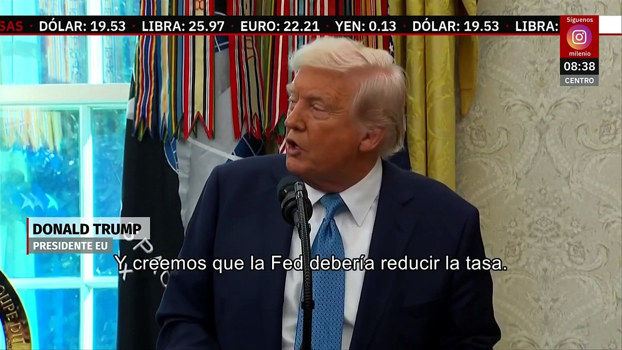 Donald Trump dice que ‘no tiene la intención’ de despedir a Jay Powell