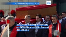 Cómo están preservando el cuerpo del Papa Francisco en la Basílica de San Pedro