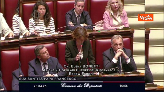 L'omaggio per Papa Francesco alla Camera, Bonetti (Azione): La sua era la Chiesa di tutti