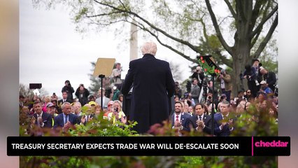 Treasury Secretary Expects Trade War Will De-Escalate Soon