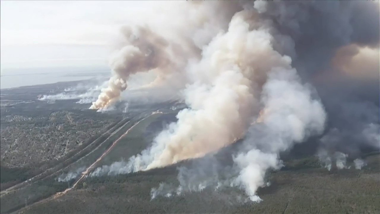 Massive Wildfire Erupts in New Jersey: Smoke Clouds Seen for Miles