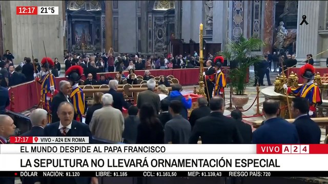 ⚫ MILES DE FIELES DESPIDEN AL PAPA FRANCISCO EN LA BASÍLICA DE SAN PEDRO