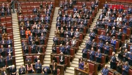 Papa Francesco, il minuto di silenzio a Montecitorio