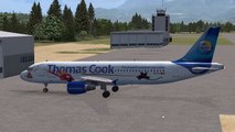 FSX in A320-212 is Airport Brussels, Belgium