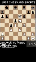 David Janowski's aggressive play overwhelms Marco