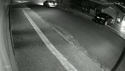 Ataque a tiros assusta moradores de Foz: câmera de segurança registra tudo