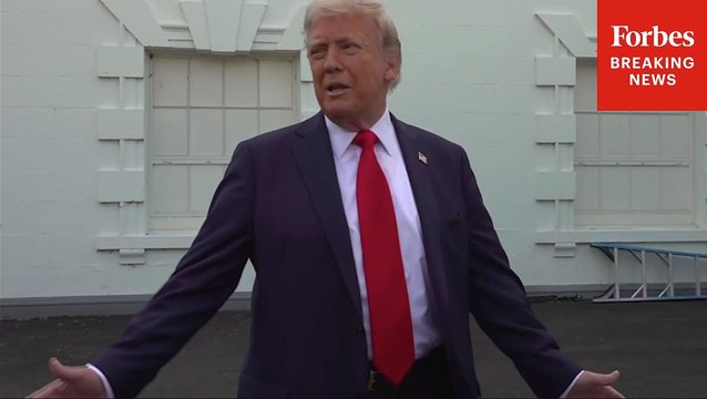 President Trump Speaks To Reporters About Tariff Negotiations, Promises 'Fair Deal' With China