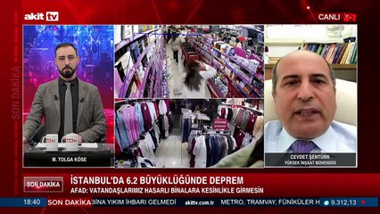 İstanbul’da 6,2 büyüklüğünde deprem
