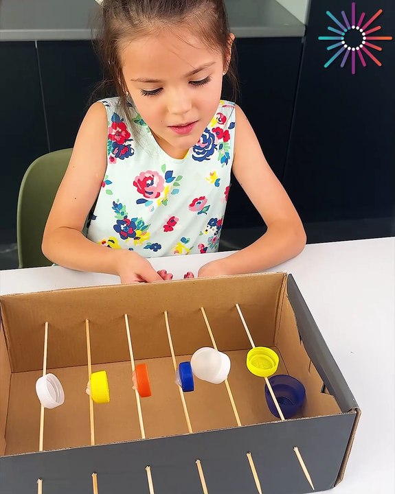 Craft a fun DIY game for your kids☺️