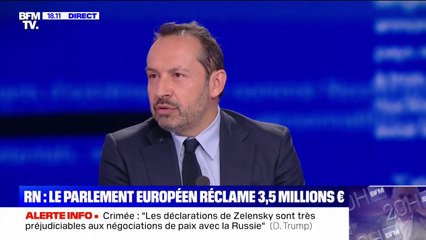 Marine Le Pen condamnée: Sébastien Chenu estime "qu'il y a 0 préjudice pour le Parlement"