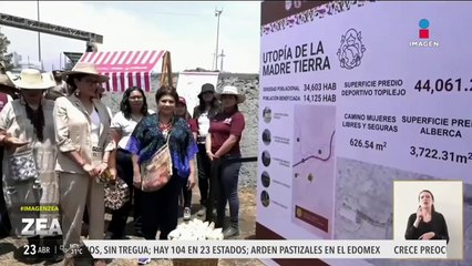Clara Brugada anuncia la construcción de la utopía Madre Tierra