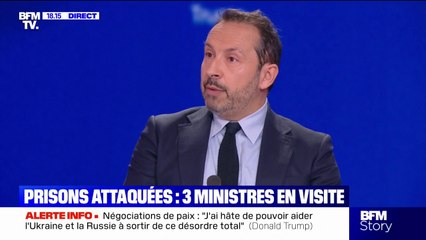 Prison attaquées: pour Sébastien Chenu (RN), "Bruno Retailleau pédale dans la semoule"