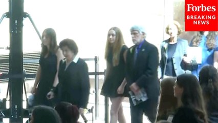 Holocaust Survivors Arrive To The National Commemoration Of The Days Of Remembrance