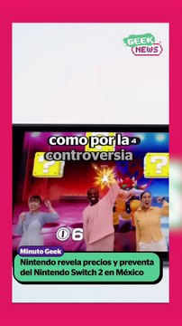 Nintendo revela precios y fecha de preventa del Nintendo Switch 2 en México | Reporte Indigo