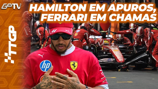 HAMILTON EM DESESPERO E LECLERC IRRITADO: A FERRARI QUEIMA NA F1 2025 | TTGP #176