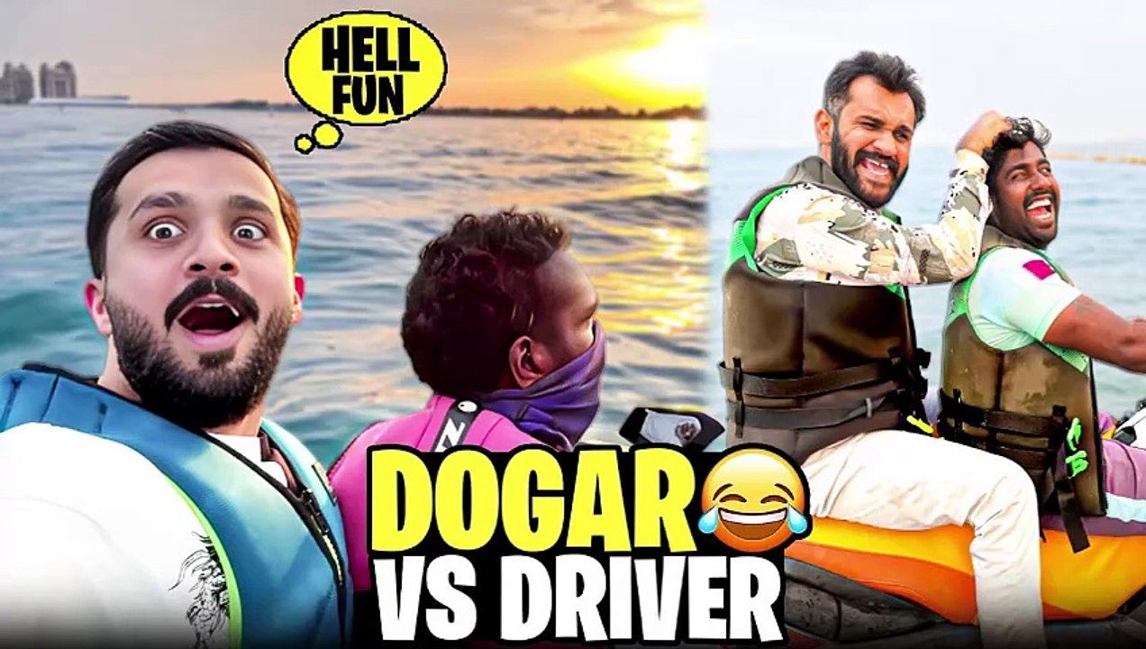 Dogar VS Deadly Indian Driver😳 Haider jet-ski like ran away😂