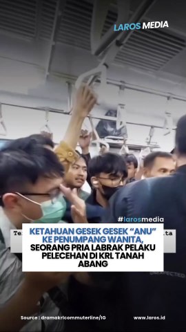 Gesek-gesek "Anu"nya Ke Penumpang Wanita, Pelaku Pelecehan Dilabrak Ditempat
