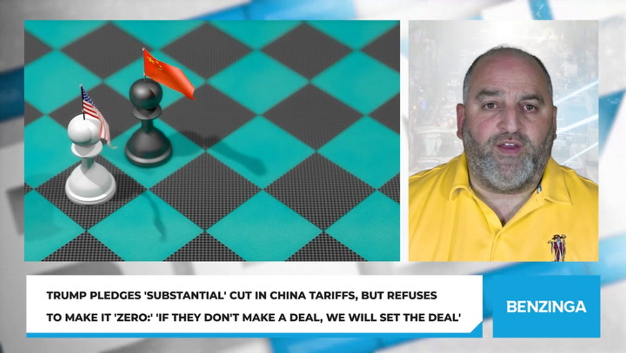 Trump Pledges 'Substantial' Cut In China Tariffs, But Refuses To Make It 'Zero:' 'If They Don't Make A Deal, We Will Set The Deal'