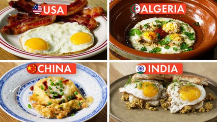 Chefs From Around The World Make Fried Eggs