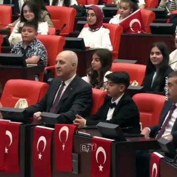 TBMM Çocuk Özel Oturumu’nda geleceğimiz olan bir çocuktan bizi gururlandıran, umutlandıran sözler 👏🏻