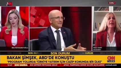 Deprem anının canlı yayına yansıması ve yaşanan korku
