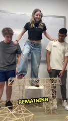 Build a Bridge Using Wooden Sticks #shorts