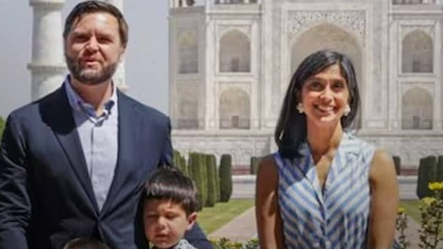 Taj Mahal को निहारते रह गए JD Vance!