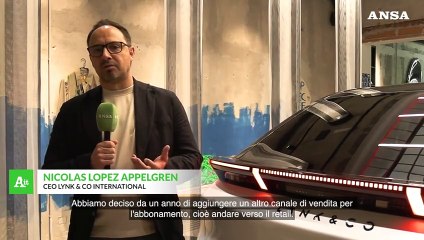 Appelgren (Lynk & Co): "Scommettiamo sul futuro tra tecnologia e design"