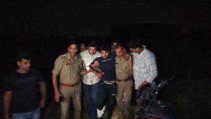 शामली में गोतस्कर और पुलिस में मुठभेड़