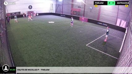 Faute de Nicolas P - Thelem