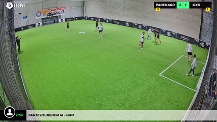 Faute de Hichem M - Gxo