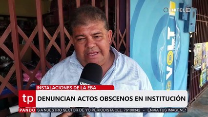 Denuncian a director de la EBA por presuntos actos obscenos