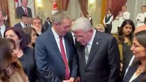 DEM Parti 11 yıl sonra 23 Nisan resepsiyonunda: Dervişoğlu ile samimi anlar...