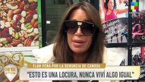 Flor Peña embistió con todo contra Viviana Canosa